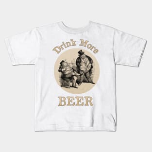 Drink More Beer Kids T-Shirt